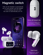 Hoco EW72 ANC True Wireless Earbuds with HD Display