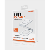 RECCI RCW-36 3in1 Foldable Magnetic Wireless Charger - Image 2