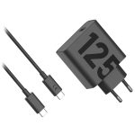 Motorola Turbo 125 Duo Charger 125W USB-PD Fast Charging Adapter with Direct Type-C Data Cable Wall Charger - Image 3