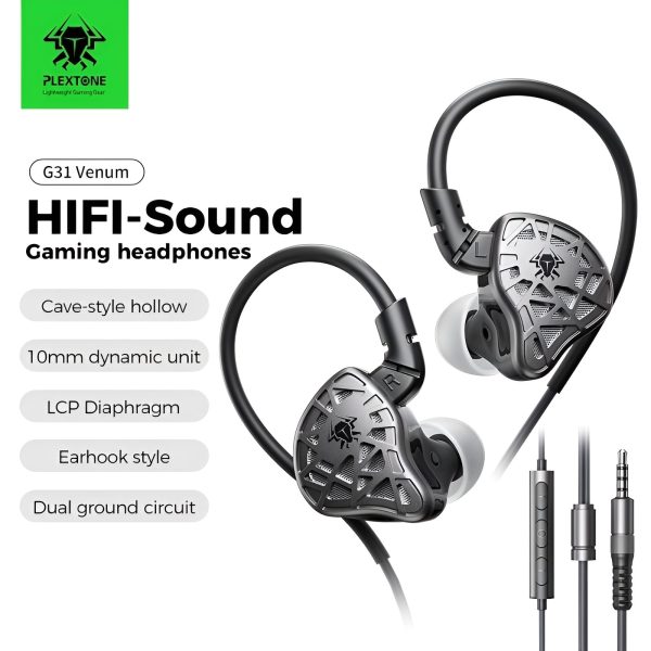 PLEXTONE G31 VENUM GAMING EARPHONE
