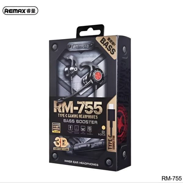 REMAX RM - 755 GAMING EARPHONE